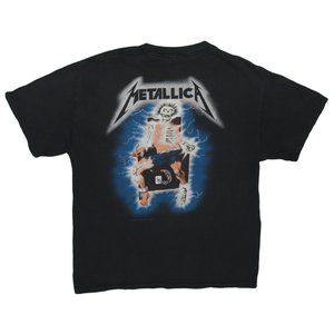 1990s Vintage Metallica Metal Up Your Ass Shirt Size L